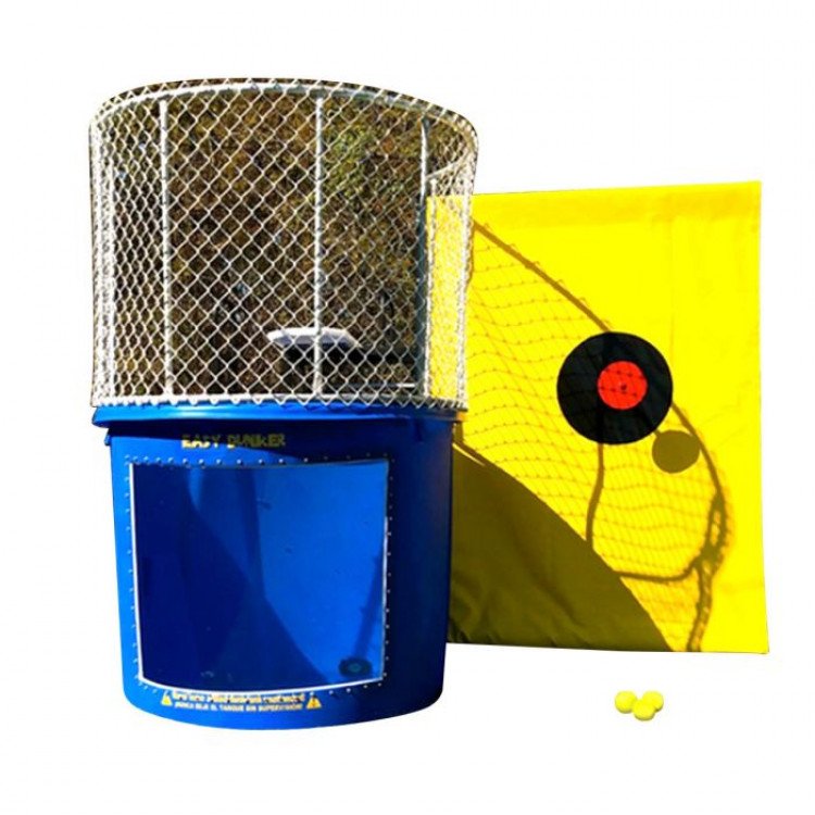 Blue Portable Dunking Booth