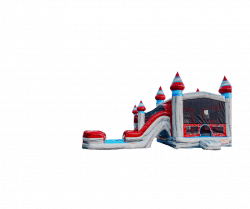 TITANIUM DUAL LANE BOUNCE HOUSE W/ SLIDE