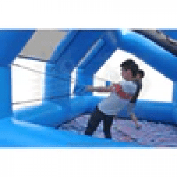 rocket inflatables big games 12 h water balloon launcher double st 1 12'H Water Balloon Launcher Double Station